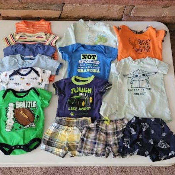 Bundle of boys clothes 3-6MO- Items described below - Picture 5 of 6